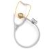 Royal Gold Stethoscope - Golden Chest Piece Latex-Free Tube Soft Sealing Ear Knobs for Nurses & Doctors - Buy Online on SooperMarket.com