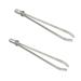 Bodkin Needle Elastic Threader Self-Locking Tweezers Clip 78mm for Waist Band Craft Easy Pull Sewing Tool for Smooth Threading Tape Ribbon Elastic Through a Loop or Hem 2 PCS