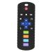 Silicone TV Control Teething Toy for Toddlers - Wear Resistant Baby Shower Gift (Black) - Buy Online on SooperMarket.com