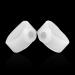 Healifty 1 Pair Weightlifting Rings - Durable & Adjustable White Gym Equipment for Bodyweight Training & Muscle Building - Perfect for Home & International Shipping - Buy Online on SooperMarket.com
