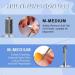 Tungsten Carbide Cuticle Clean Bit 2Pcs for Nail Drill - Smooth Round Top Barrel Head - Ideal for Gel Polish and Natural Nails - Buy Online on SooperMarket.com