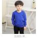 Taigood Boys Cotton Sweatshirt Long Sleeve T-Shirt | Age 5-6 Years | Blue - Buy Online on SooperMarket.com