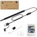 Ear Cleaning Endoscope Spoon with 6 LED Lights - Camera Ear Picker Wax Removal Kit - Buy Online on SooperMarket.com