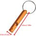 14-Piece Aluminum Alloy Sport Whistle Set | Emergency Whistles with Key Rings | Ideal for Referees Hiking Camping & Climbing - 7 Colors - Buy Online on SooperMarket.com