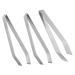 Angoily 3 pcs kitchen tweezers Enveline twine with sloping pointed hair Tools slope tweezers for removing bone fishbone tweezers.