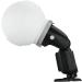 Godox ML-CD15 Diffusion Dome | Compatible with Godox V1, AD100PRO, AD200PRO, V860III, V860II, V850II, TT685II, TT685, TT600, TT560II, TT520II, TT660S, AD200, ML30, ML30Bi, ML60, ML60Bi, AD300PRO, AD400PRO - Buy Online on SooperMarket.com