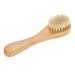 Dry Brush for Face for Smooth Radiant Skin Face Exfoliator Tool To Unclog Pores Facial Brush Polished Wooden Handle Face Brush Exfoliating Cleaning Skin Brush Tool