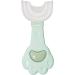Kids U Shaped Toothbrush Children U Shape Toothbrush | Food Grade Silicone Kids Toothbrushes 360 Degree U Shape Toothbrush for Kids Baby Toddler Nicything Green 1 count (Pack of 1) - Buy Online on SooperMarket.com