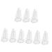 Mipcase 9 Pcs Vegetable Shaping Mold Moulds Fruit Growing Shaper Vegetable Molds Star Metal Rod Stereotypes