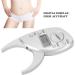 Body Fat Caliper Portable Skin Fat Caliper Tester Digital Display High Accuracy Battery Powered Body Fat Measurement Accurately Measuring Body Fat for Men and Women - Buy Online on SooperMarket.com