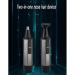 Best Nose Hair Trimmer for Men - 2 in 1 Rechargeable Ear & Nose Clipper Waterproof with Flashlight - Easy to Use & Clean - Buy Online on SooperMarket.com