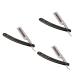 Beavorty 3 pieces 66 women razor haircut set for men hairdressing gifts for men toe divider for nail polish sounds for shaving eyelash case razor manual