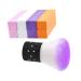 minkissy 1 Set Nail Block Bulk Nail Files Sand Paper Nail Sanding Buffer Nail Art Brush Nail Brush Remover Buffer Block Tools Nail Cleaner Brush Nail Polish Block Purple Paint Manicure