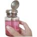 Push Glass Bottle Push Down Pump Alcohol Dispenser Pressed Bottle for Nail Polish Makeup Remover 80ML - Buy Online on SooperMarket.com
