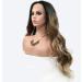 Buy BGHJUE Synthetic Wig with Bangs for Women - Realistic Brown Long Roll Hair | International Shipping Available - Buy Online on SooperMarket.com