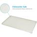 AUDWUD Silicone Waterproof Dog & Cat Feeding Mat - Anti-Slip Pet Bowl Mat 87x58 cm Beige | Durable Easy Clean Pet Accessories - Buy Online on SooperMarket.com