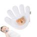 Baby pacifier for sleeping baby sleep pacifier-soft cartoon pacifier in palm mold for children's beds |Colorful sleep-loving baby accessories for children babies children girls and boys HMLTD white