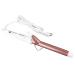Rosvola Hair Curling Wand Adjustable Temperature Curling Iron Portable Multifunctional for Home Travel (Rose Gold)