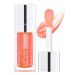 GL-Turelifes Plumping Lip Gloss Oil  Hydrating Lip Gloss Tinted Lip Balm Lip Care Transparent Lip Oil  Lip Glow Oil Non-sticky Glitter Shine Primer Lip Tint Long Lasting Nourishing (001Pink)