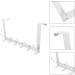 Parliky Door Hook Towel Rack Over Door Coat Hook Hat Hook Door Hanger for Hanging Coat Bedroom Door Jacket - Buy Online on SooperMarket.com