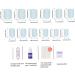 24PCS Press on Nails Short Glue on Nail for Women Shiny French False Nails Fake Nails False Nail with Glue for Girl Nail Art - Buy Online on SooperMarket.com