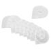 10-Pack Nail Art Stripe Box - Easy Cut Design Tape & Thread Roller Holder for Gold & Silver Nail Accessories - Buy Online on SooperMarket.com