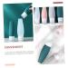 1 Set Silicone Travel Bottles - Reusable Squeeze Bottles for Cosmetics - Perfect Travel Supplies for Women - Buy Online on SooperMarket.com