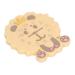 Sensory Teether Toy Cute Reusable Elastic Teething Toy Alarm Clock for Travel (Type 3)