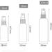 10 Pieces 30ml Brown Plastic Spray Bottles | Fine Fog Atomizers for Travel | Perfume & Cosmetics Bottles with 2x Funnels - Buy Online on SooperMarket.com