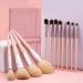 DFHBFG 12-Piece Loose Powder & Eye Shadow Brushes Set | Complete Beauty Tools for Flawless Makeup - Buy Online on SooperMarket.com