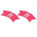 Nose Shadow Template & Silicone Contour Tool Set for Makeup | Rose Red Eyebrow & Beauty Applicator - Buy Online on SooperMarket.com