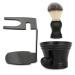 Wallfire 3 in Shaving Brush Set with Brush Stand & Bowl Men Shaving Tool0 Brush Stand for Men Shaving Tool Bowl Bowl Shaving Brush Men's Shaving Tool B rste Stand Bowl