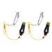 OUHUAN 2pcs Plus Line Release 17 Downrigger Release Stacker Fishing Leader with Longline Clips Snap