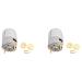 PRIZOM 2X Replacement 7200RPM Hair Clipper Motor for 8504/ Electric Clippers Motor Upgrade Repair Part