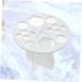 Angoily Brush Drying Holder | Makeup Organizer & Storage Rack | White Cosmetic Brush Dryer for Optimal Drying - Buy Online on SooperMarket.com