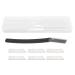 Metal-eye brewing trimmer stainless steel unisex manual eyebrow barschneider multi-purpose facial hair removal one-way blades eyebrow formers with 6 blades
