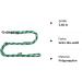 Dogeline Double Leash for Medium Dogs - 39 Colors 3.5m Practice Line (Up to 45kg) - Stable & Durable - Buy Online on SooperMarket.com