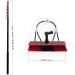 Window Cleaning Pole Water Fed Telesbrush Squeegee Water/Hose Fed Pole Window Cleaning Brush Equipment Cleaning Photovoltaic/5.4M 55cm Brush Head 11M/36FT - Buy Online on SooperMarket.com