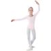 Danswan Long Sleeve Leotard for Girls | Ballet Pink Gymnastic Bodysuit | Classic 13-14 Years - Buy Online on SooperMarket.com