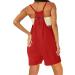 WILLBEST Women Dungarees Casual Loose Jumpsuit Long Sleeve Strap Oversized Bib Overalls Dressy Harem Wide Leg Long Pant Jumper 1753-oyvsw-3-red M - Buy Online on SooperMarket.com