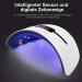 LKE UV Lamp for Gel Nails - 36W Portable Nail Dryer with USB Charging 30/60/90s Timer LCD Display & Infrared Sensor - Perfect for All Gel Types - Buy Online on SooperMarket.com