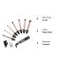 Ohuhu 7 in 1 Curling Wand Set with Interchangeable Ceramic Barrels and Heat Protective Glove - Dual Voltage Hair Curler in Rose Gold | Mother's Day Gift - Buy Online on SooperMarket.com