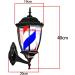 Barber Shop Pole Light Outdoor Vintage Style Red White Blue Strips Rotating Illuminating Hair Salon Hairdressing Sign Light Barber Shop Waterproof Wall Mountable Lamp - Buy Online on SooperMarket.com