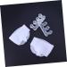 Healvian 2pcs Rubber Toe Spacers Set - Silicone Toe Stretcher & Separator for Bunions, Hammer Toe Straightener & Protector - Orthotic Toe Spreader Kit - Buy Online on SooperMarket.com