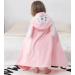 Gneliwm Baby Hooded Bath Towel Swaddle Wrap Blanket - Ultra Soft Absorbent Coral Velvet Poncho for Newborn, Infant, Toddler - Pink Rabbit - Buy Online on SooperMarket.com