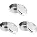 Beavorty 3-Piece Bamboo & Stainless Steel Shaving Soap Bowl Set Rustproof Shaving Containers for Men - Buy Online on SooperMarket.com