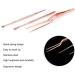 3 Pcs Stainless Steel Double-Headed Ear Pick Earwax Removal Kit | Ear Cleansing Tool Set - Buy Online on SooperMarket.com