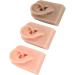 ZJchao 3Pcs Silicone Ear Model - 3 Colors Soft & Flexible Right Ear Simulation Display Props - Buy Online on SooperMarket.com