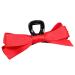 JSGHGDF Cute Sweet Hair Clip Simple Ribbon -style Bunches Sweet Balletcore Style Red on black
