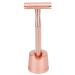 Double-Sided Copper Razor - Portable & Washable Barber Tool | Shop Internationally - Buy Online on SooperMarket.com